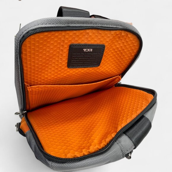 Tumi Alpha Bravo Monterey Sling Gray Orange One Size 22318goh Bag Backpack - Picture 6 of 14